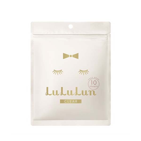 1号仓- LuLuLun紧致补水润泽柔肤持久保湿清爽型面膜【白色】10片装