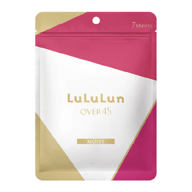 LuLuLun OVER45 彈力提亮抗老去暗沉熟齡肌緊致 保濕緊致面膜  7片