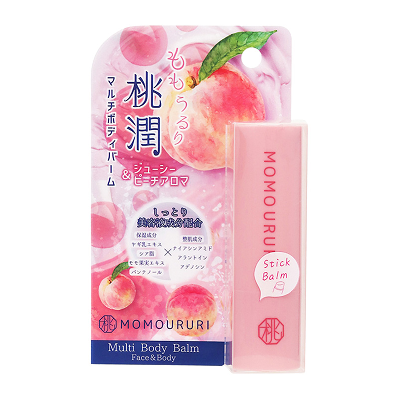 驚安の殿堂限定 MOMOURURI 桃潤 マルチボディバーム 15g-驚安の殿堂