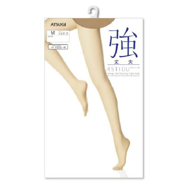 厚木 ASTIGU【強】不易破 絲襪 一般膚色 (M) 1雙 (素材/尼龍纖維, 聚氨酯)