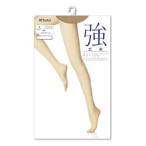 厚木 ATSUGI 【強】連褲襪 自然膚色 L 1雙入