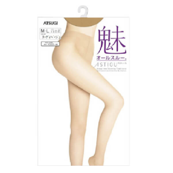 厚木 ATSUGI 【魅】素肌感連褲襪 自然膚色 M-L 1雙入