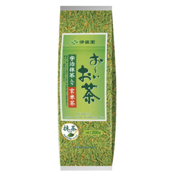 2号仓-伊藤园 美味茶系列 宇治抹茶入玄米茶 200g