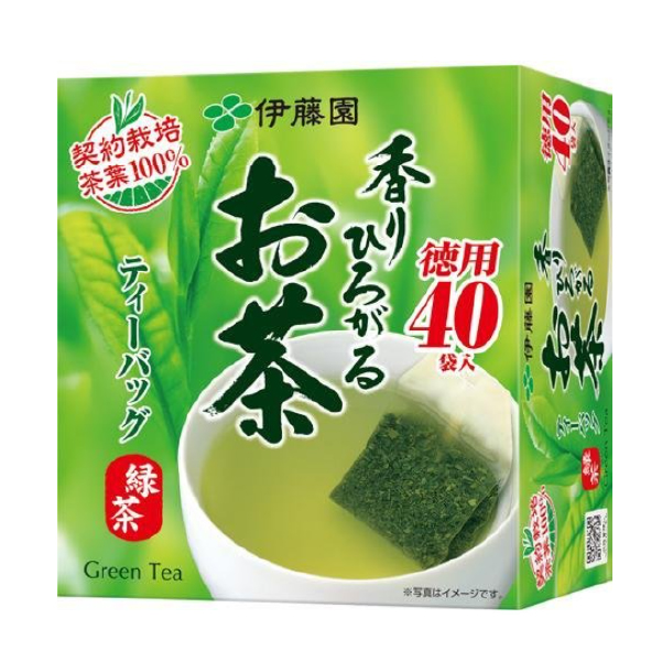 2号仓-伊藤园 香味四溢 绿茶茶包
