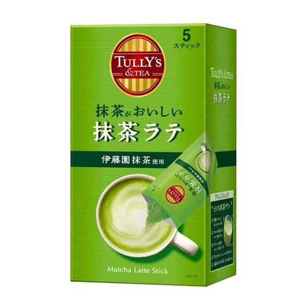 伊藤園 TULLY'S & TEA 美味抹茶拿鐵 5條裝
