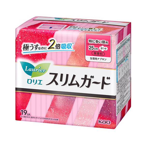 花王 Laurier 零觸感超薄衛生棉 量特多日用 蝶翼款 25cm