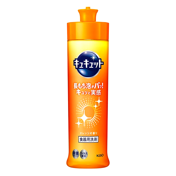 2号仓-KAO花王天然配方餐具洗洁精柑橘香240ml-DONKI Official Online