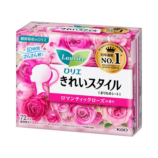 Laurier 潔淨護墊 玫瑰花香
