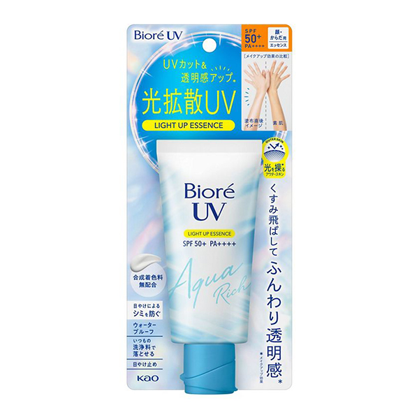 BIORE UV AQUARICH Light-Up Essence 70g-DONKI Official Online Store