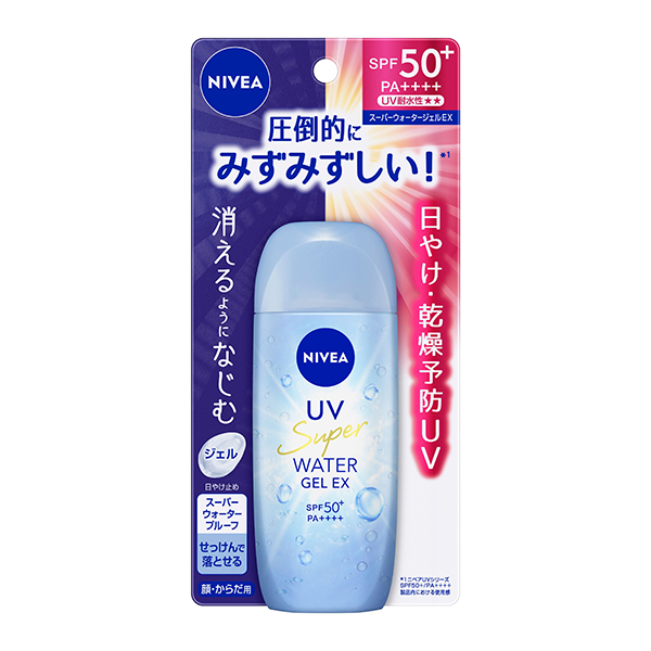 KAO NIVEA Ultra Moisturizing Gel Sunscreen EX SPF50+・PA++++ 80g