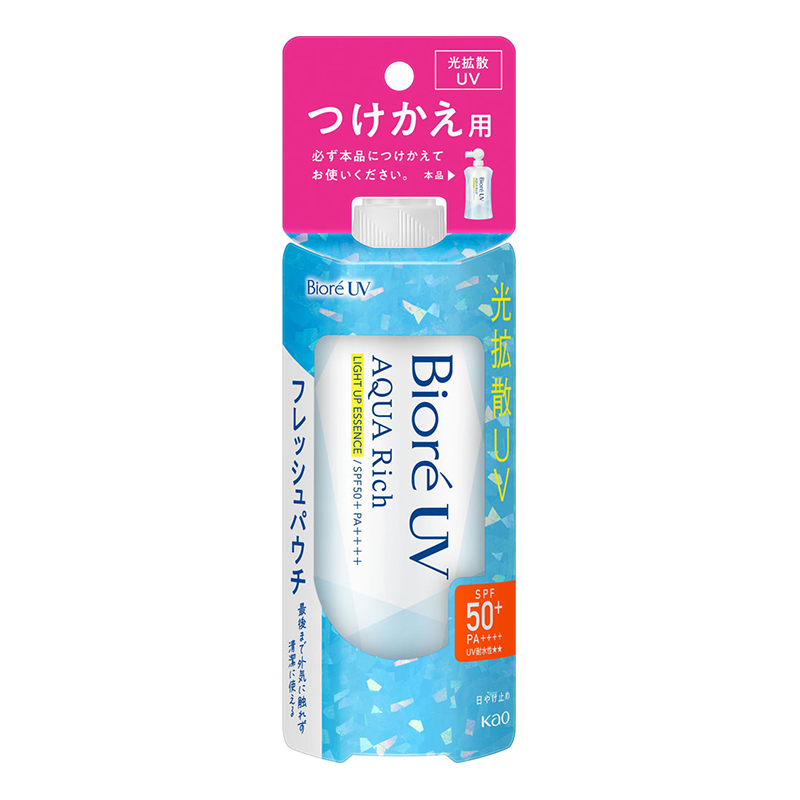 KAO 花王 Biore ビオレ UV アクアリッチ ライトアップエッセンス