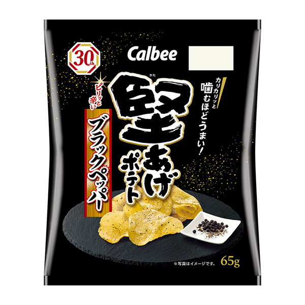 硬炸薯片 黑胡椒口味 保質期至：2025-03-01