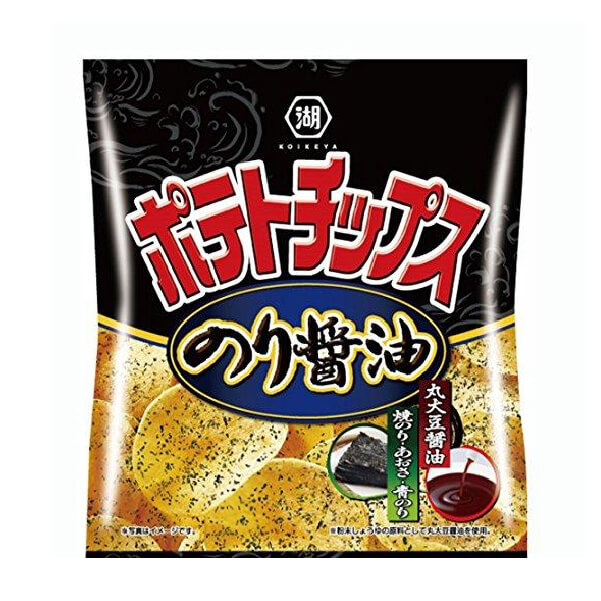 湖池屋 ポテトチップスのり醤油 55g-驚安の殿堂 ドン・キホーテ