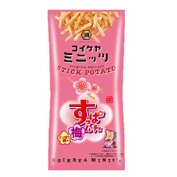 湖池屋 清爽酸梅味薯條 40g