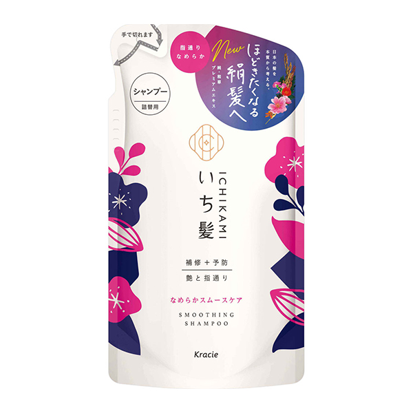 Kracie ICHIKAMI 順滑光澤洗發水替換裝330ml-唐吉訶德官方線上購物