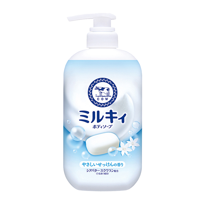 COW Milk Body Wash, Mild Soap Scent 500ml-DONKI Official Online