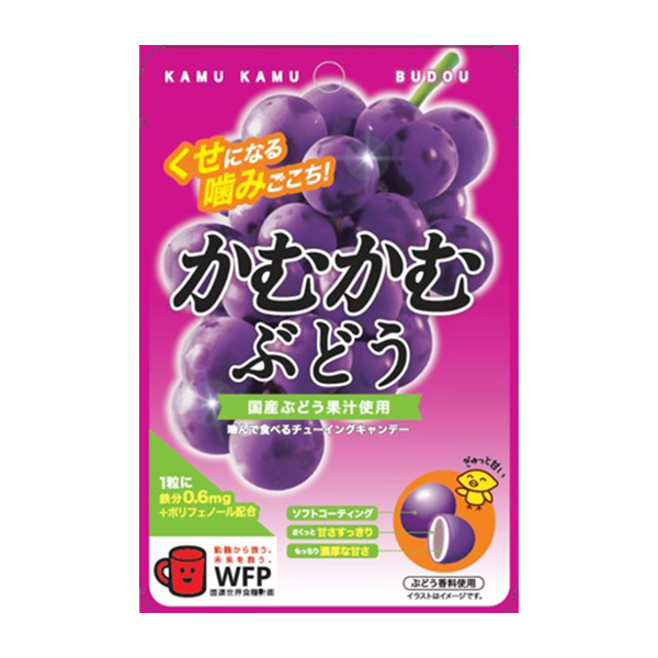 2号仓-三菱 KAMUKAMU 巨峰葡萄味糖果
