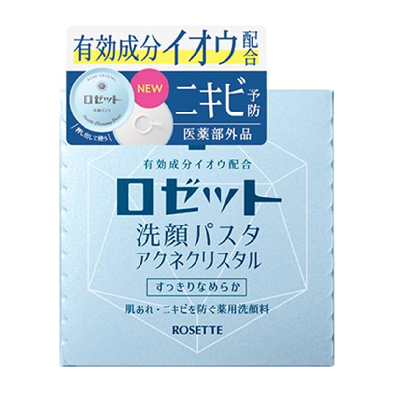 ROSETTE ロゼット 洗顔パスタ アクネクリスタル 90g-驚安の殿堂