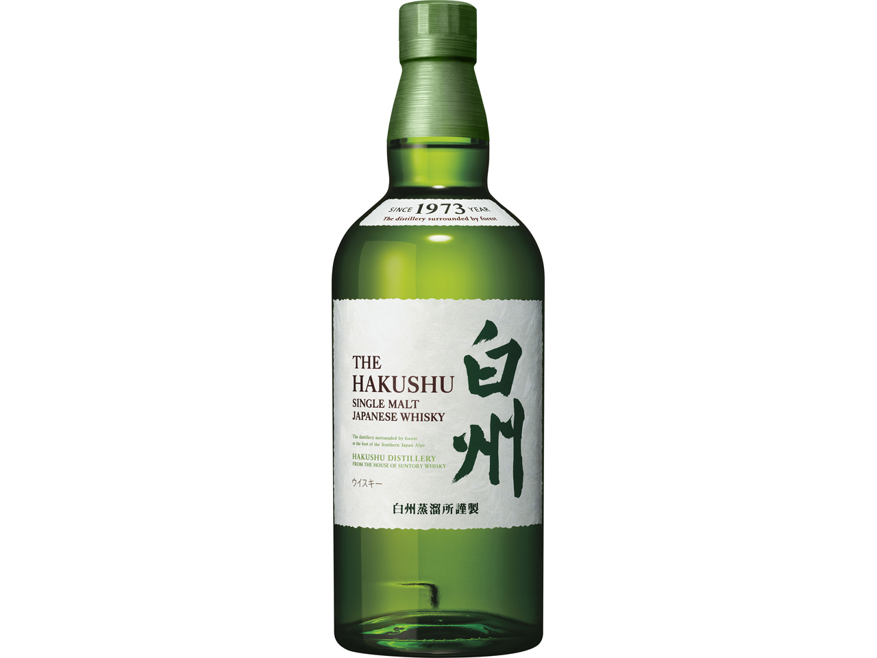 日本威士忌_SUNTORY三得利S single malt白州1973威士忌洋酒43度700ml