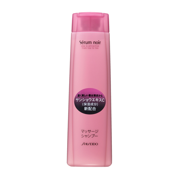 SHISWEIDO資生堂 Serum noir不老林 深層清潔控油蓬鬆滋養健根溫和防脫髮 洗發水N女性專用 240ml
