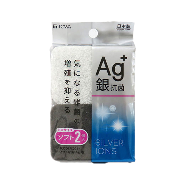 1号仓-TOWA东和Ag+银离子抗菌洗碗海绵迷你装2个-唐吉訶德官方線上購物