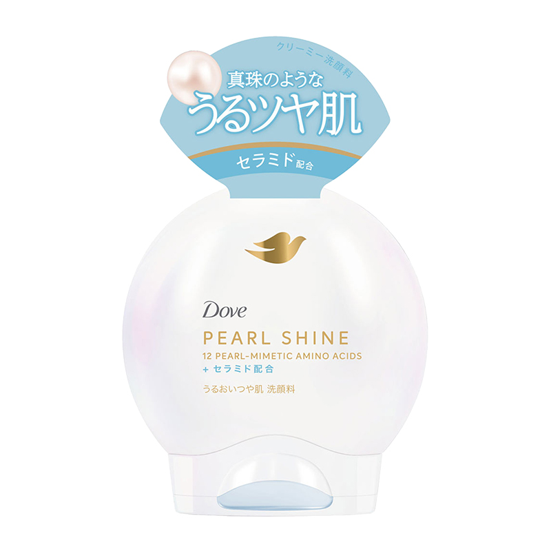 Dove Pearl Shine Moisturizing and Smoothing Cleansing Foam 140g
