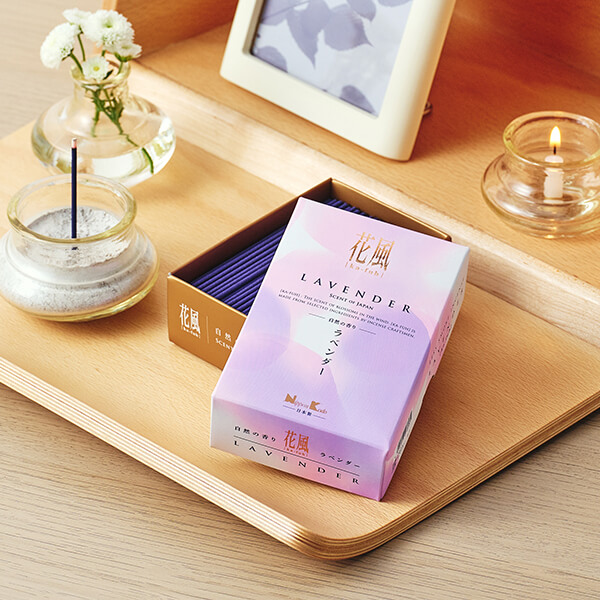 Japanese Kodo Flower Breeze Series Indoor Incense Sticks Lavender