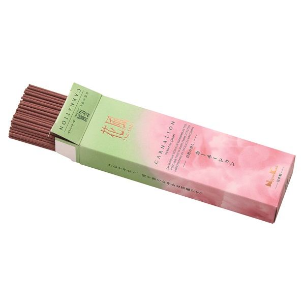 どきん Japan Kodo Flower Breeze Series Indoor Incense Sticks Carnation