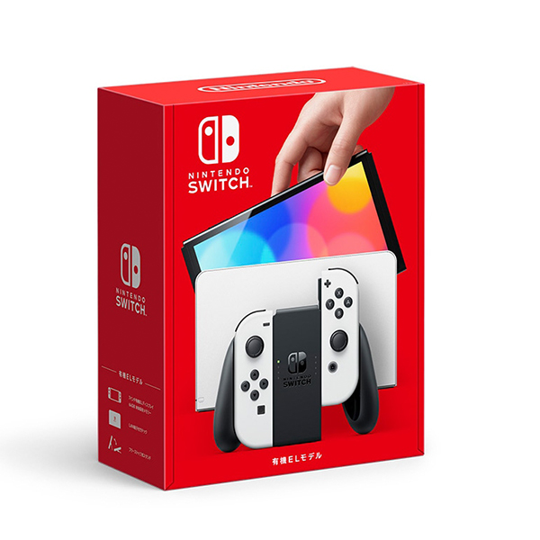Nintendo switch oled screen version (white handle) 1pc-DONKI