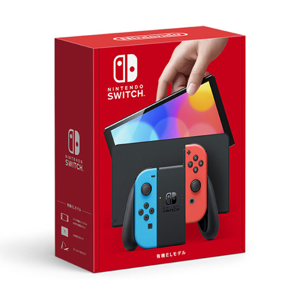 Nintendo switch oled screen version (red and blue handle) 1pc
