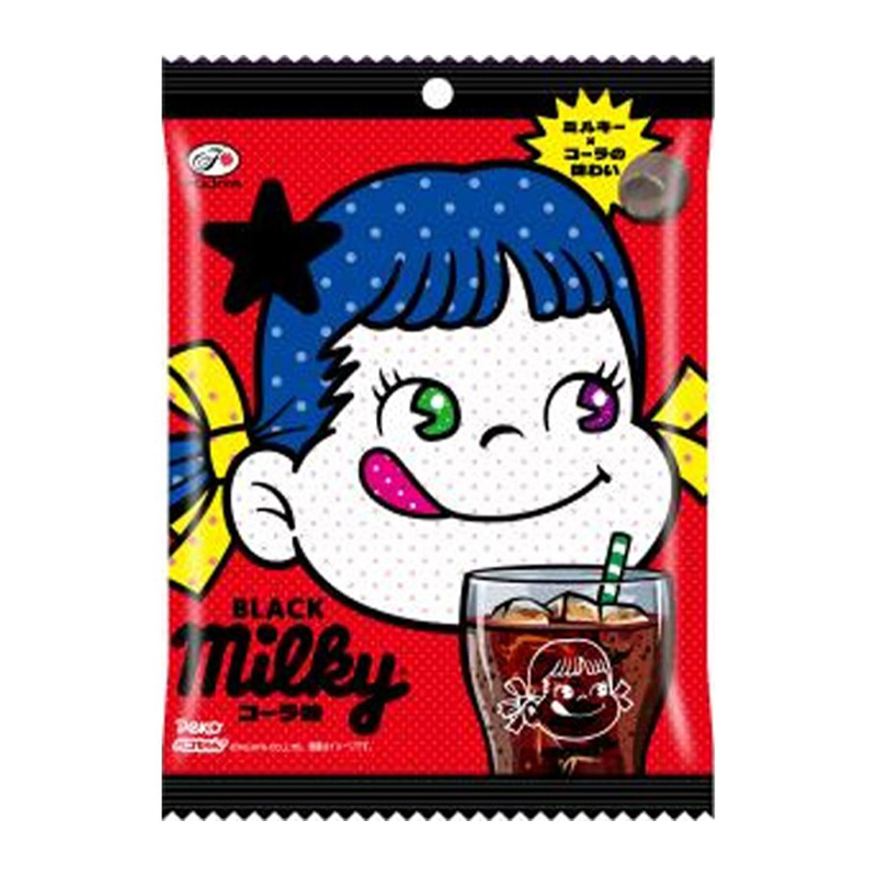 Fujiya Black Milky Cola Flavored Candy 64g-DONKI Official Online