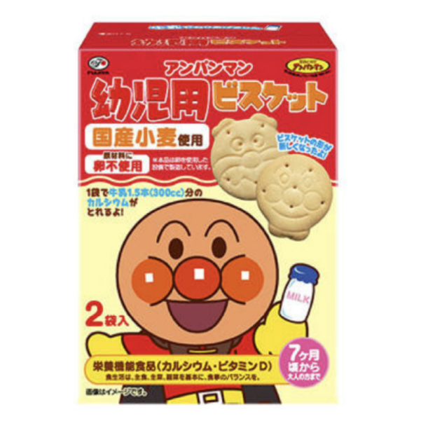 2号仓-不二家 面包超人幼儿饼干 84g