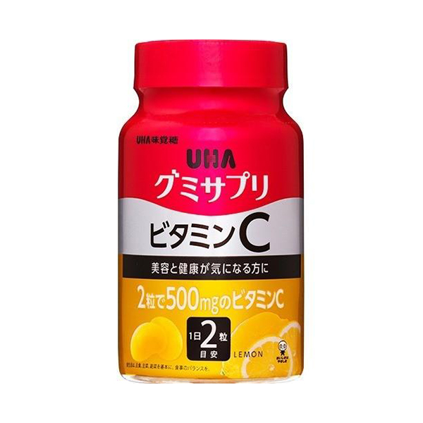 2号仓-UHA 味觉糖 维他命C 30日量（60粒）