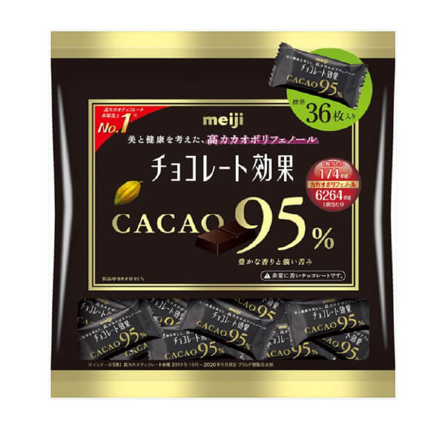 明治 チョコレート効果カカオ95％大袋 180g-驚安の殿堂 ドン・キホーテ