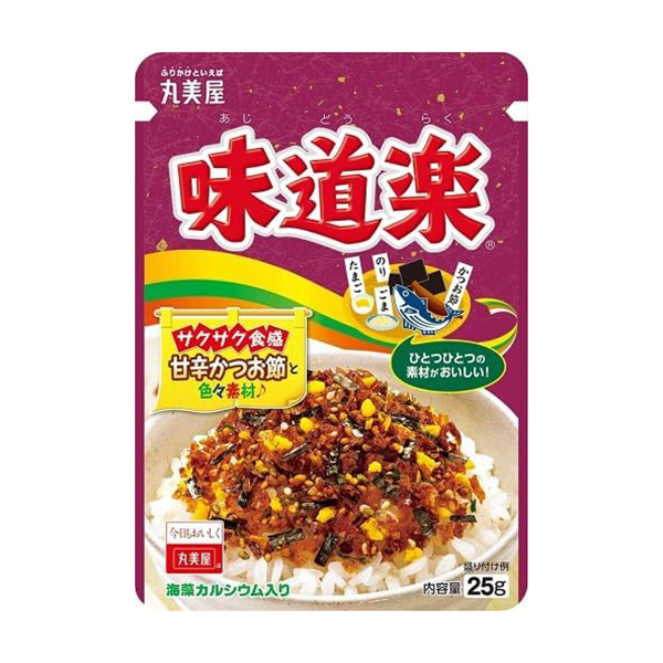 丸美屋 拌饭配料 味道乐味 25g 保质期至：2025-06-05