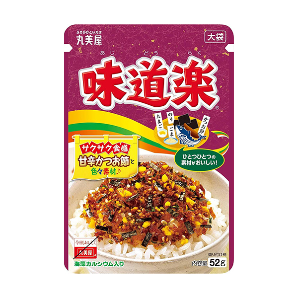 丸美屋 拌饭素 柴鱼海苔味 52g 大袋 保质期至：2025-06-14
