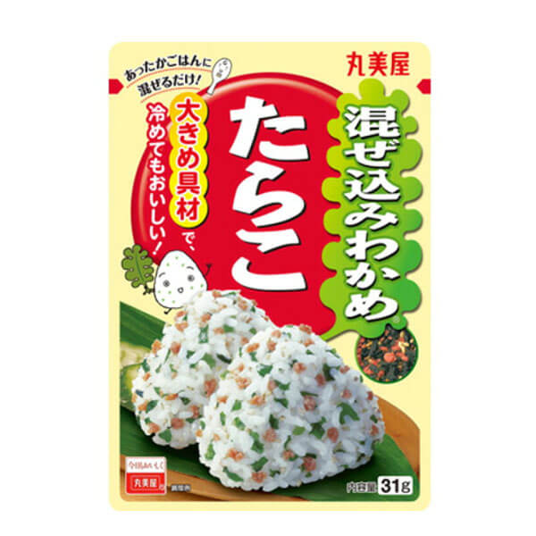 丸美屋 鳕鱼子海苔 拌饭料 31g