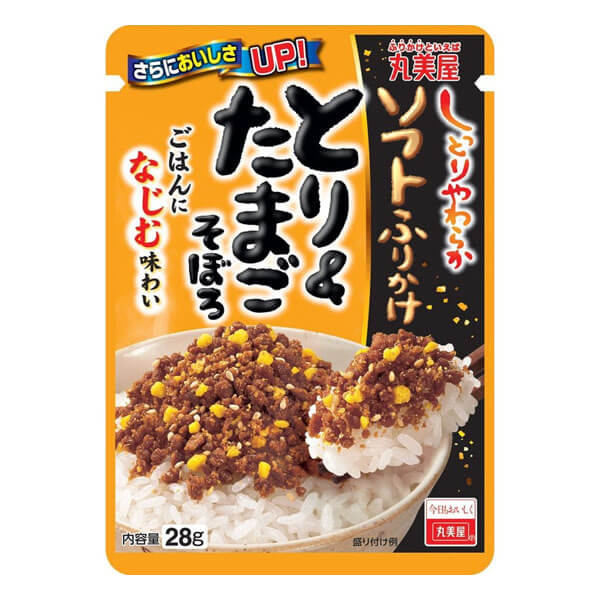 丸美屋 鬆軟 雞蛋雞肉末 拌飯料 28g 保質期至：2025-03-12