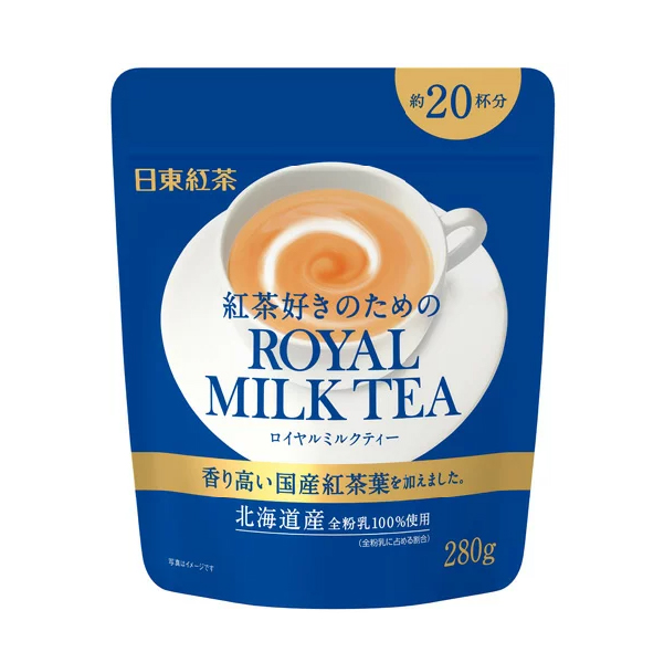 2号仓-日东红茶 皇家奶茶冲饮饮料速溶冲泡饮品冲调冲剂【经典原味大袋】280g