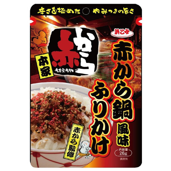 濱乙女 紅辣鍋風味 拌飯料 26g