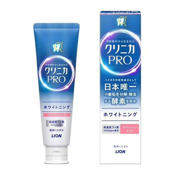 LION CLINICA teeth whitening toothpaste mint flavor 95g-DONKI