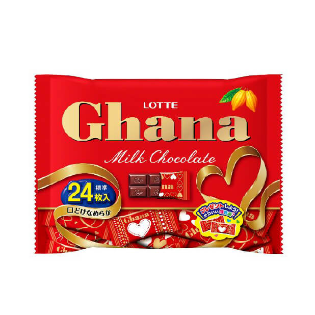 ロッテ ガーナミルク袋 24枚入 96g-驚安の殿堂 ドン・キホーテ
