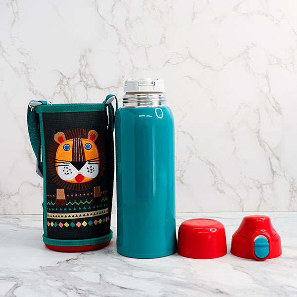 タイガー ステンレスボトル MBR-C08GKL コロボックル ライオン-驚安の