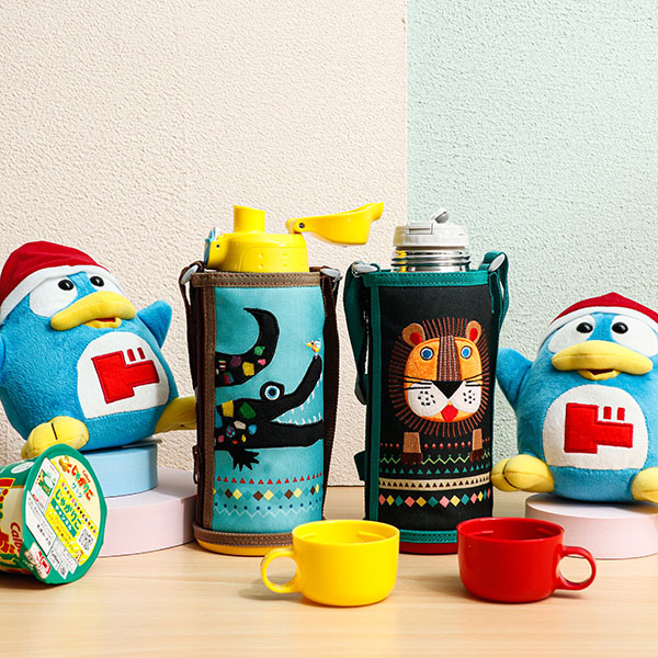 タイガー ステンレスボトル MBR-C08GKL コロボックル ライオン-驚安の