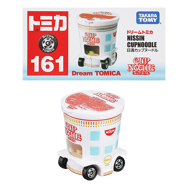 1号仓-TAKARATOMY多美卡玩具车161日清杯面造型【多美卡梦之仿真车系列
