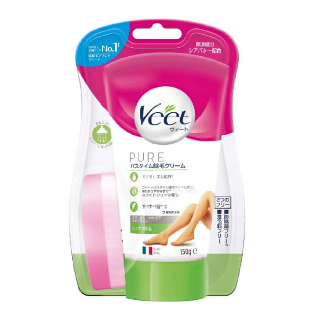 Veet Bathtime Hair Removal Cream Pure Intensive 150g-DONKI