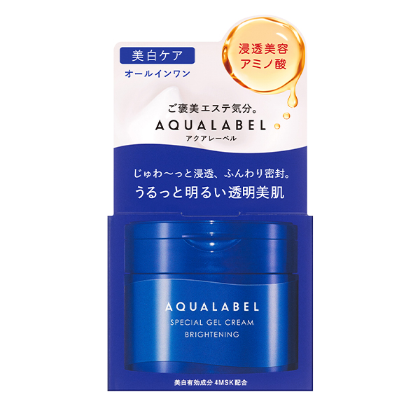 SHISEIDO AQUA LABEL 5-in-1 Whitening High Moisturizing Cream 90g