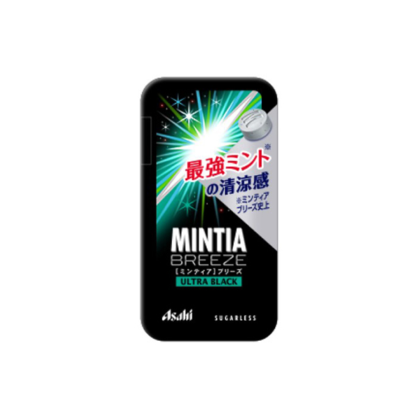 Asahi Mintia Breeze Mints Extreme Black 30 pieces-DONKI Official