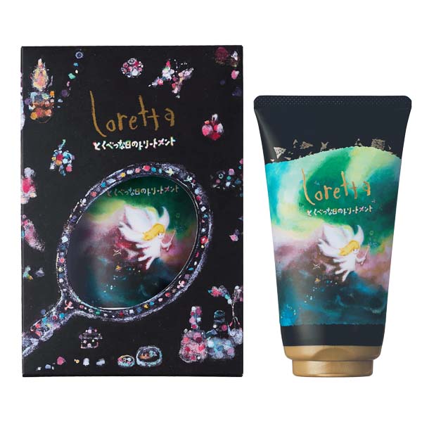 Loretta洛麗塔日本進口保濕修復乾枯去毛躁免洗發膜精華乳150g