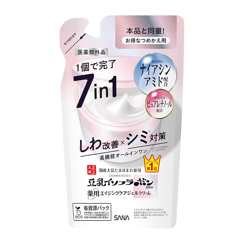 SANA Soy Milk Beauty Skin Honpo Anti-Aging Whitening Gel Cream